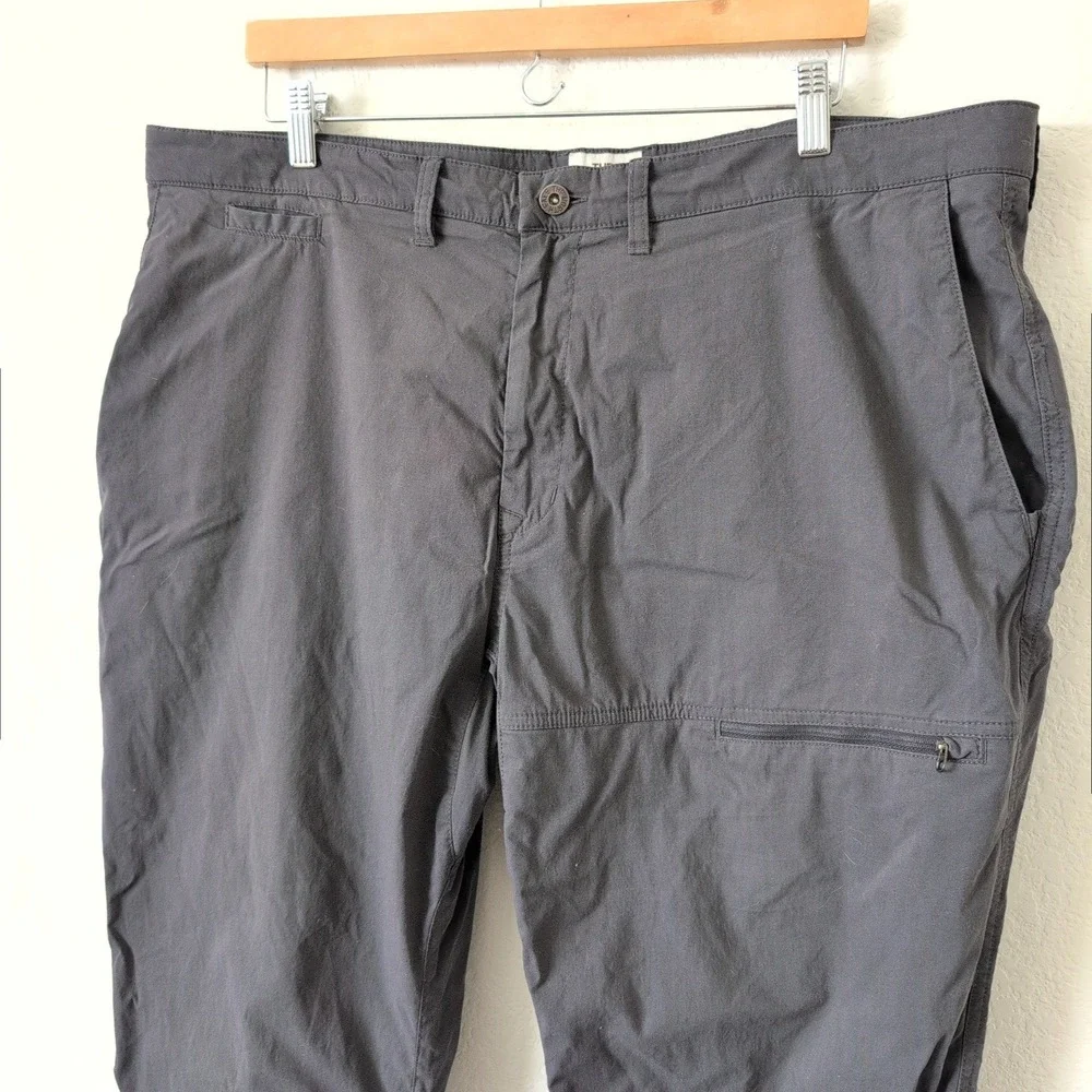 The North‎ Face Granite Mens Hiking Pants Gray Cotton Nylon Stretch 40x29 Short